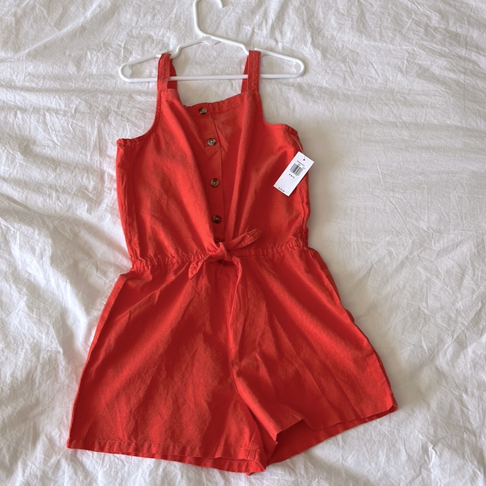 Darling girls romper size small.